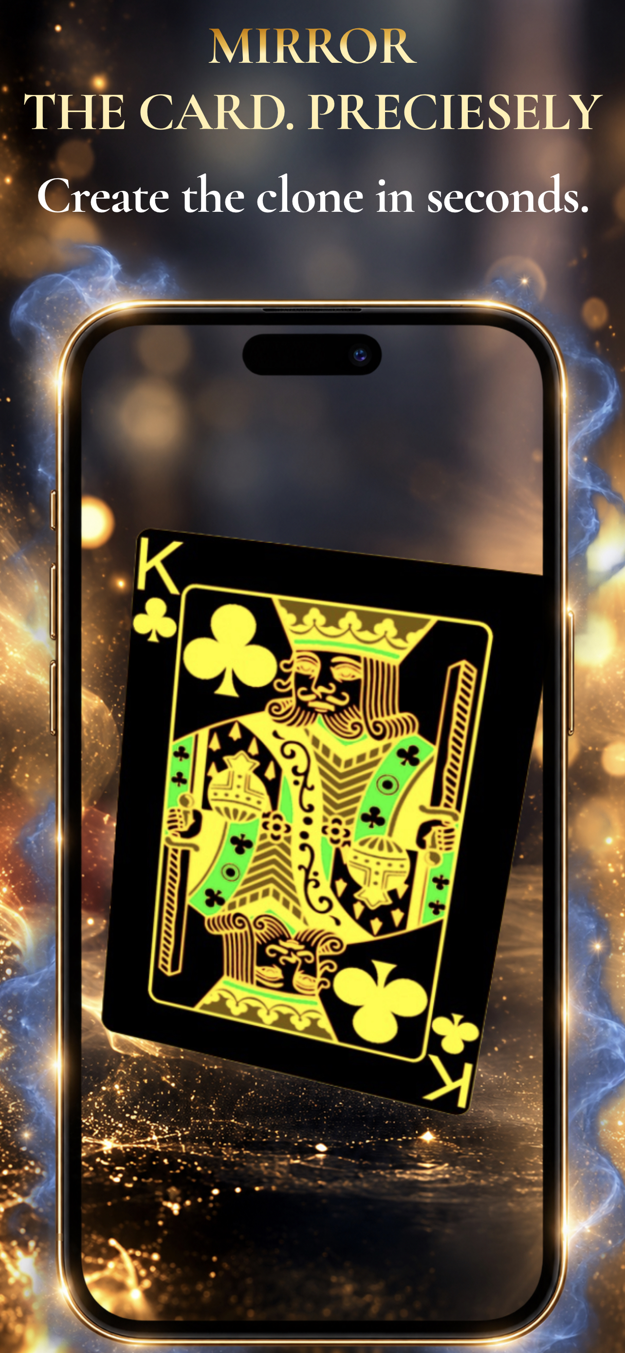 CardSense eye reveal