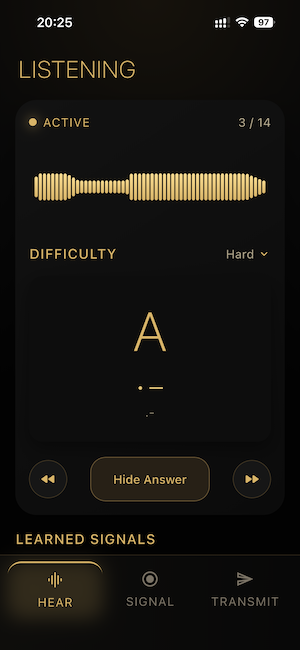 Morse Dot screenshot 2