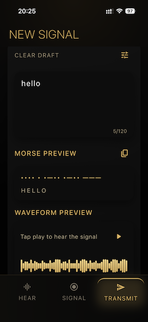 Morse Dot screenshot 3
