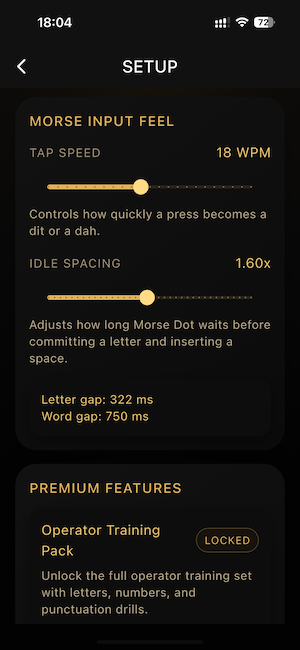 Morse Dot screenshot 4