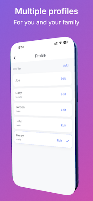 Stilly measurement input screen