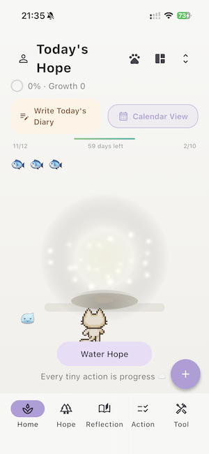 Hope Tree wisteria purple flower theme