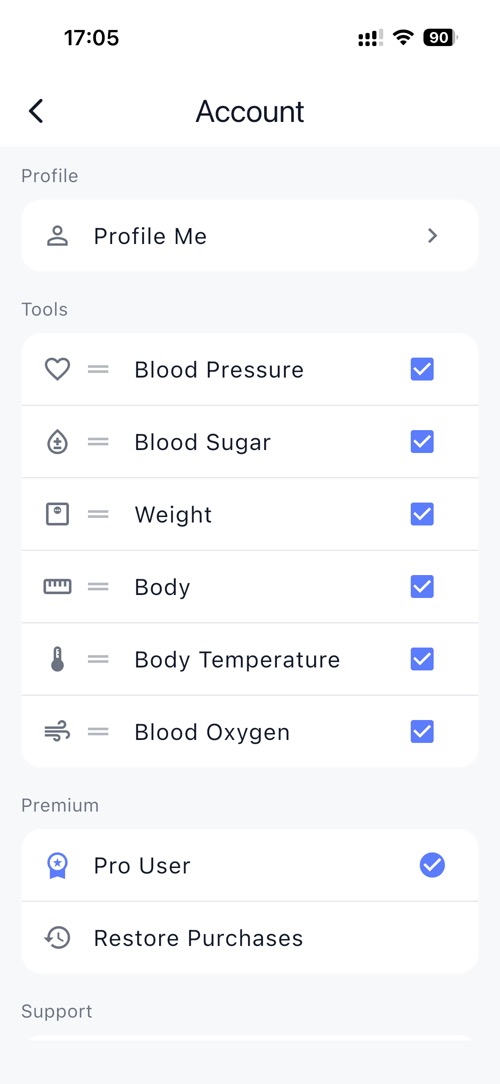 Account Settings