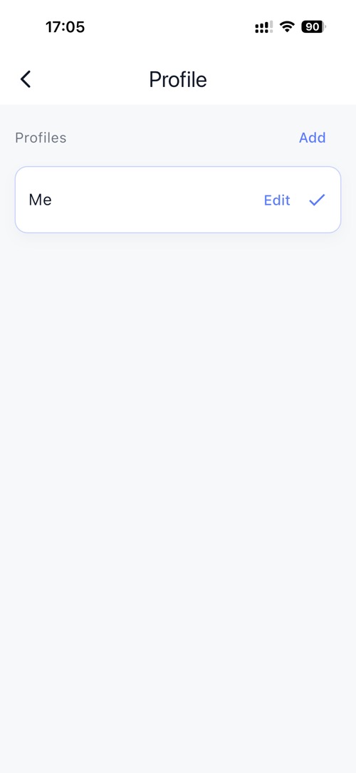 Profile Screen